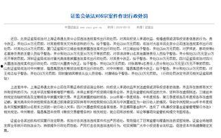 证监局新闻爆料,揭露金融乱象，守护投资者权益